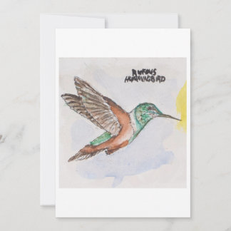 Hummingbird Greeting Card