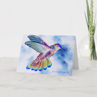 Hummingbird Greeting Card