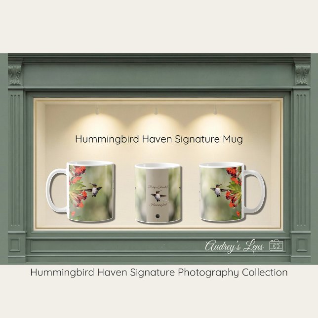 Hummingbird Haven Nature Mug Gift (Creator Uploaded)