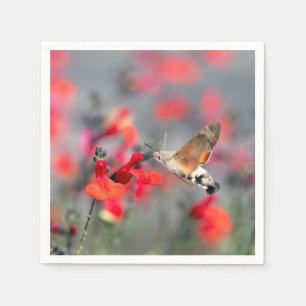 Hummingbird Hawk-Moth Napkin