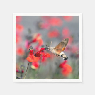 Hummingbird Hawk-Moth Napkin