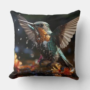 Hummingbird heaven cushion