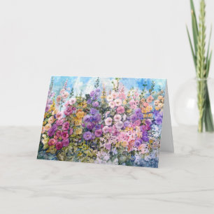 'Hummingbird Heaven' greeting card