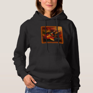 Hummingbird Hibiscus Flower Morning Sunrise Nature Hoodie