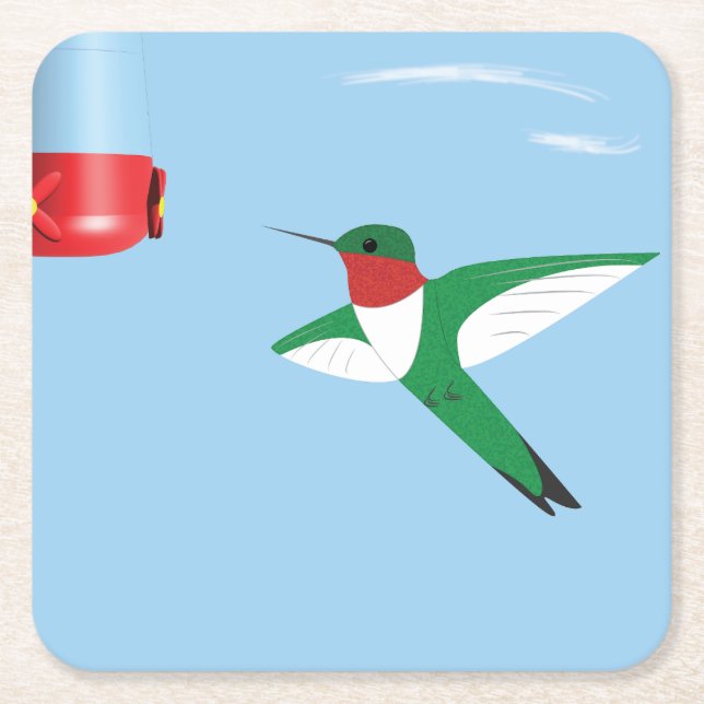 Hummingbird in Flight Coaster (Front)