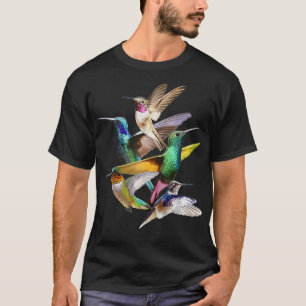 Hummingbird in Flight Hummingbird Gift I Love Humm T-Shirt