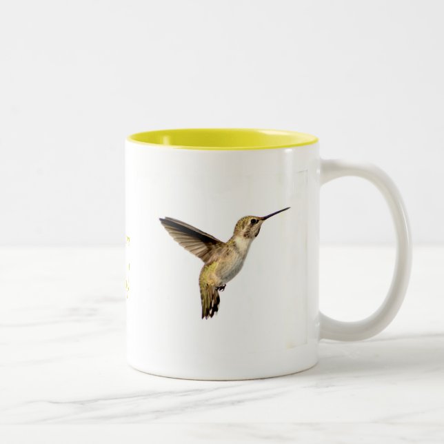 Hummingbird Joy Mug (Right)