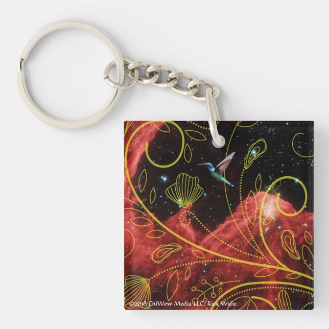 Hummingbird Key Ring (Front)