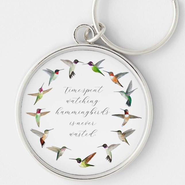 Hummingbird  key ring (Front)