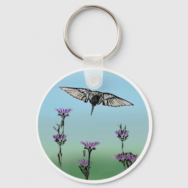 Hummingbird Key Ring (Front)