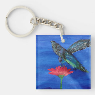 hummingbird key ring