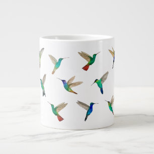 Hummingbird Large Coffee Mug