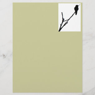 Hummingbird letterhead