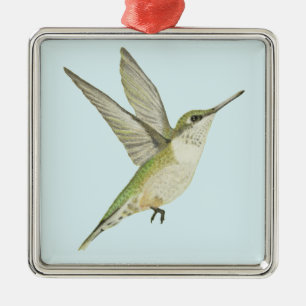Hummingbird Metal Ornament