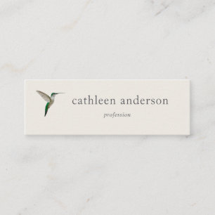 Hummingbird Mini Business Card