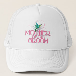 Hummingbird Mother of the Groom Trucker Hat