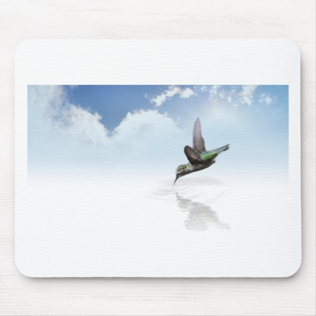 Hummingbird Mouse Pad (Front)