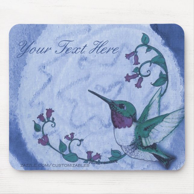 Hummingbird Mousepad (Front)