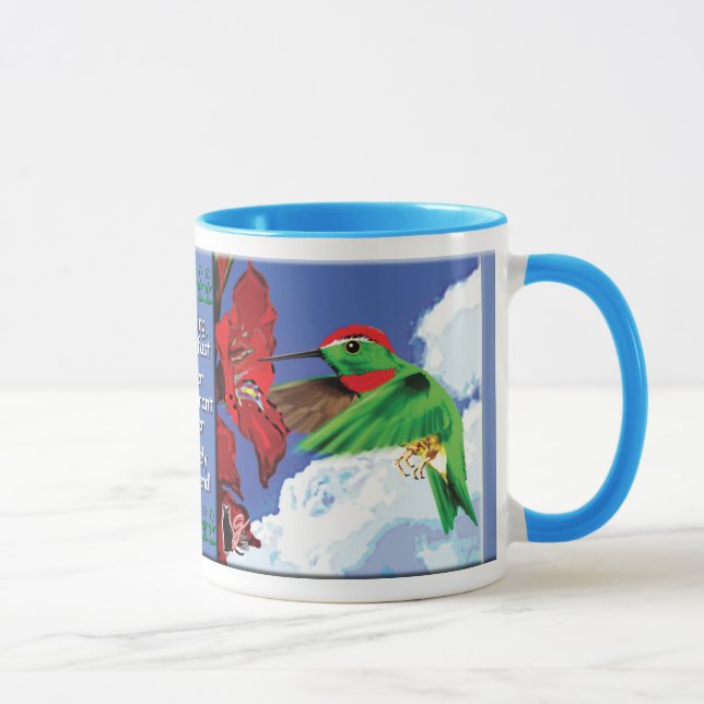 Hummingbird Mug (Right)