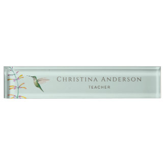 Hummingbird   nameplate