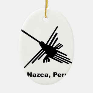 Hummingbird Nazca, Peru Ceramic Tree Decoration