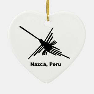 Hummingbird Nazca, Peru Ceramic Tree Decoration