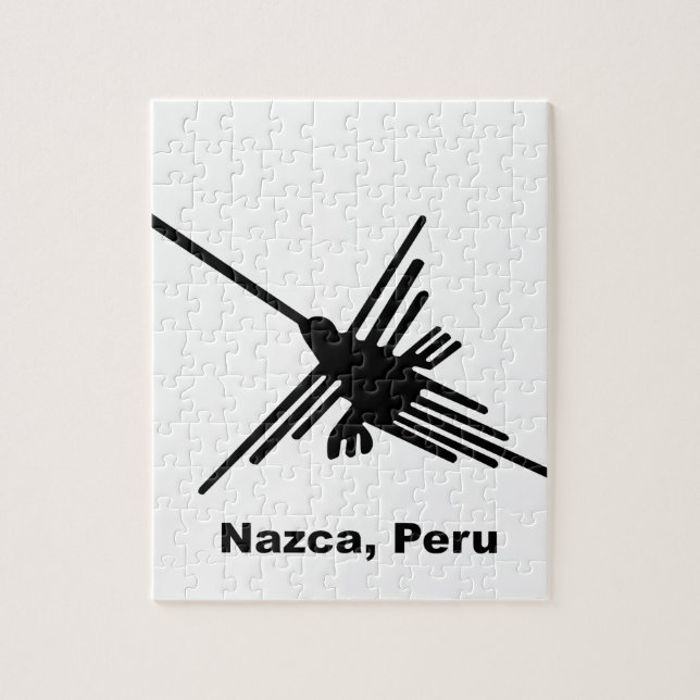 Hummingbird Nazca, Peru Jigsaw Puzzle (Vertical)