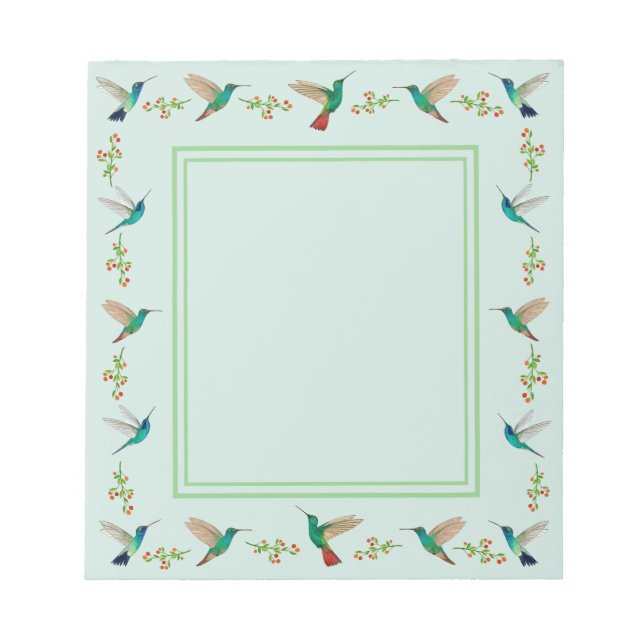 Hummingbird  notepad (Front)