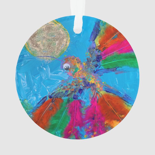 Hummingbird Ornament (Back)