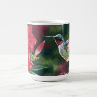 Hummingbird Painting Mug by Mandy Roeing