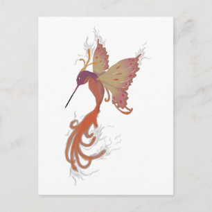 Hummingbird Phoenix Postcard