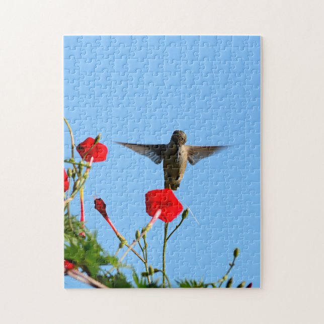 Hummingbird Puzzle (Vertical)