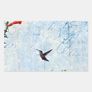 Hummingbird Rectangular Sticker