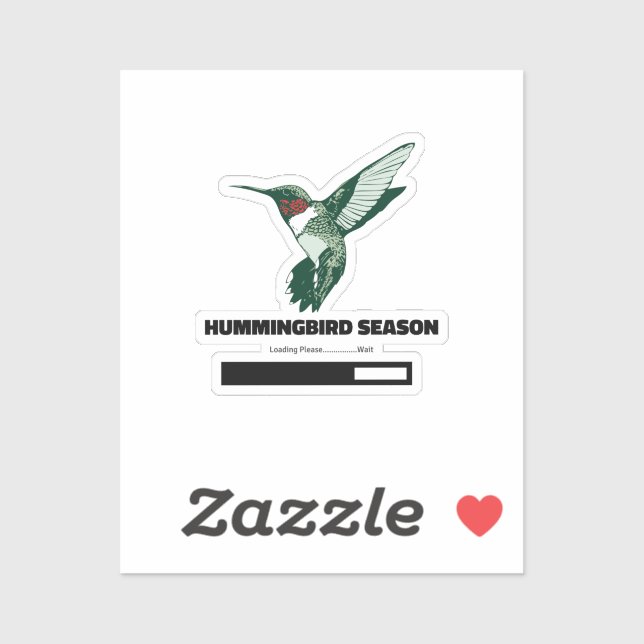 Hummingbird Season Loading Please Wait (Sheet)