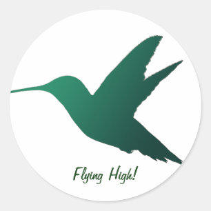 Hummingbird Silhouette Sticker