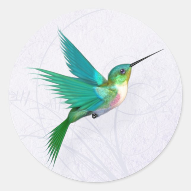 Hummingbird Sticker (Front)