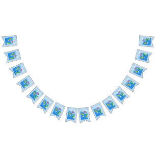 Hummingbird: Stylised Bunting