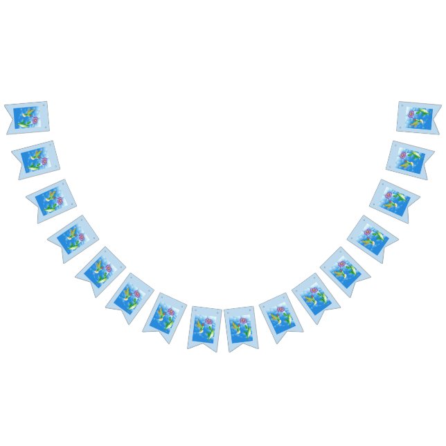 Hummingbird:  Stylised Bunting (All)