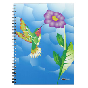 Hummingbird: Stylised Notebook