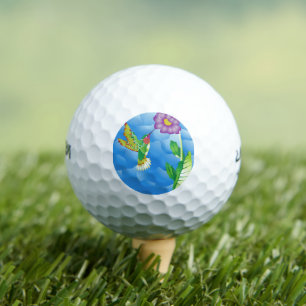Hummingbird: Stylized Golf Balls