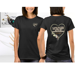Hummingbird T-Shirt Black