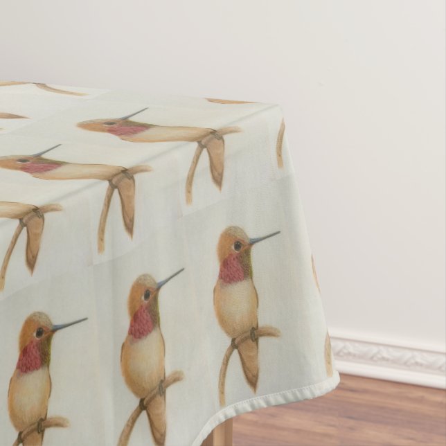 Hummingbird Tablecloth (In Situ)