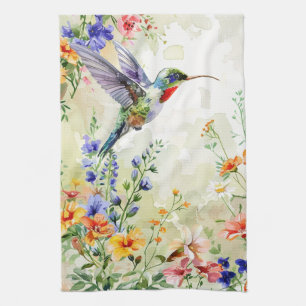 Hummingbird Tea Towel