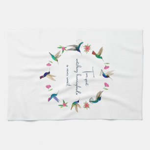 Hummingbird Tea Towel