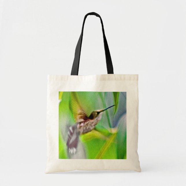 Hummingbird Tote Bag (Front)