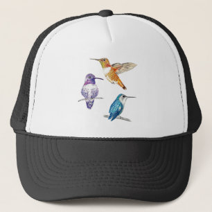 Hummingbird Trio Hat