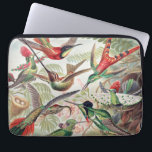 Hummingbird, Trochilidae Kolibris by Ernst Haeckel Laptop Sleeve<br><div class="desc">Hummingbird,  Trochilidae Kolibris by Ernst Haeckel Laptop Sleeve</div>