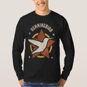 Hummingbird Vintage Retro Classic Animal T-Shirt