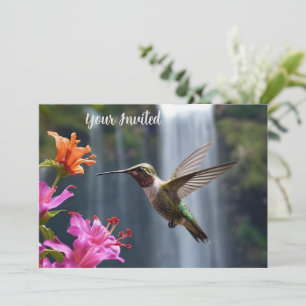 Hummingbird Waterfall Park, Invitation