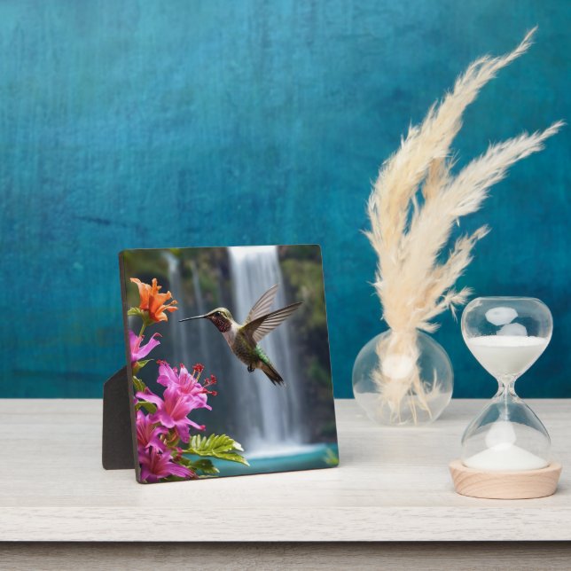 Hummingbird Waterfall Park,  Plaque (Insitu)